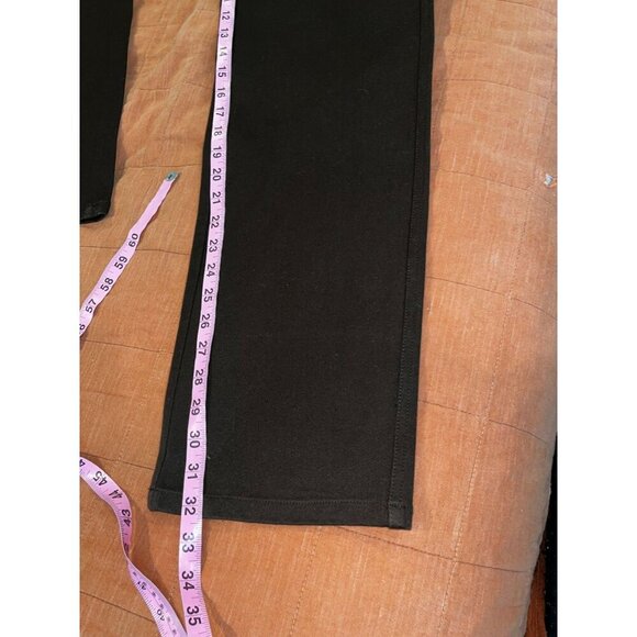 S.T John Sport Brown High Waist Straight-Leg Women's Pants Size 6 - Picture 14 of 15